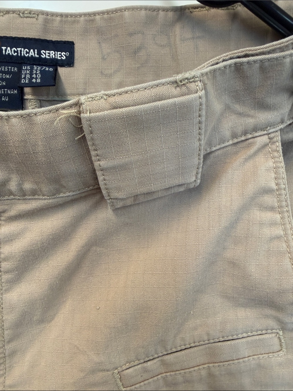 5.11 Tactical Men's Cargo Pants — Tan - Picture 4 of 12